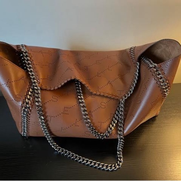 STUNNING Stella McCartney Falabella Shaggy Deer Large Reversible Tote. - Picture 5 of 16